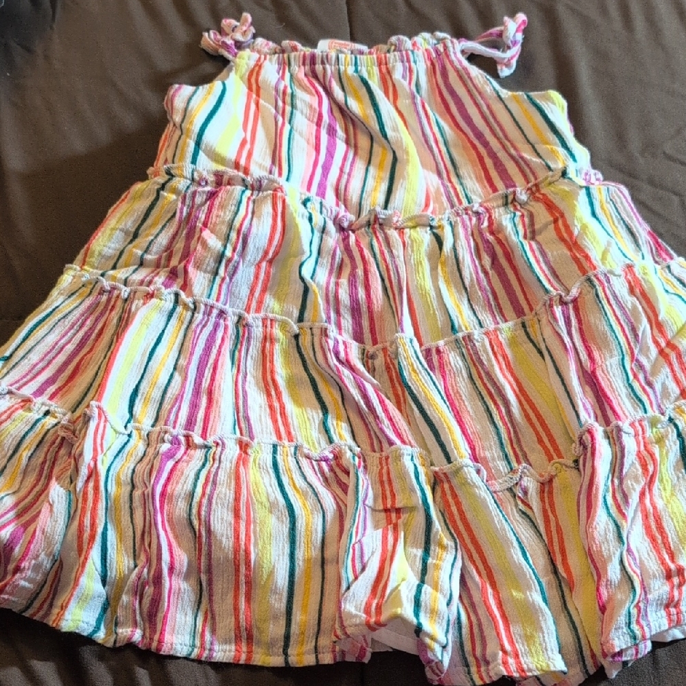 Wonder Nation Multicolor Striped Dress